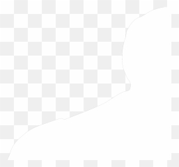 Baby Silhouette White Svg Vector Clip - png