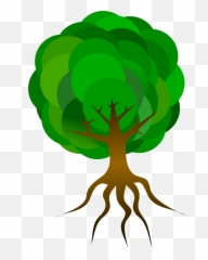 Nature Tree Branches Roots Skeleton Plant Leaves - With Animation png