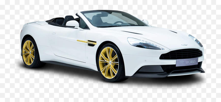 Aston Martin White Car Png Image - Aston Martin Car Png,Aston Martin Png