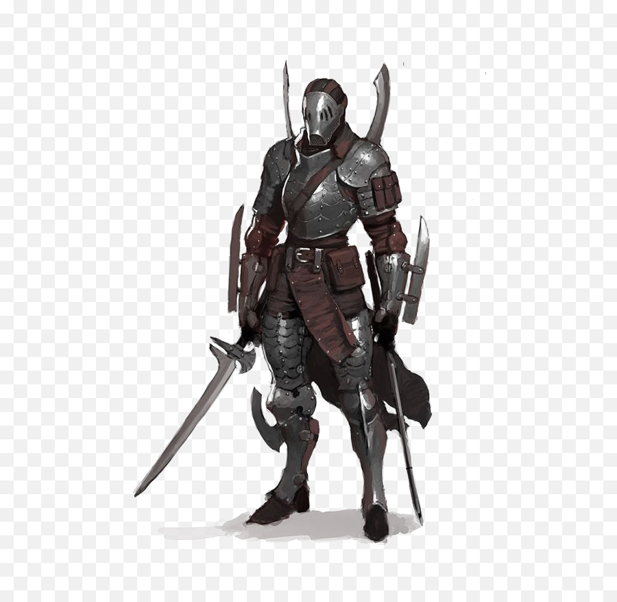 Knight Warrior Concept Art Character - Knight Art Transparent Png,Warrior Transparent