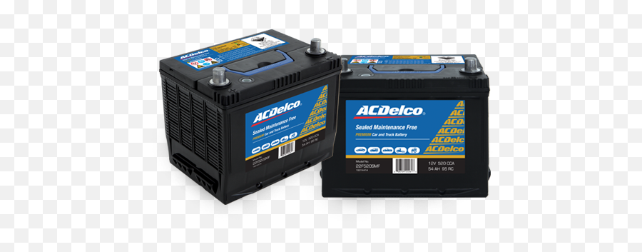 Car Battery Replacement - Acdelco Png,Car Battery Png