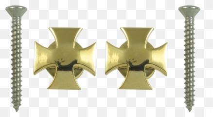 Strap Locks - Gold png