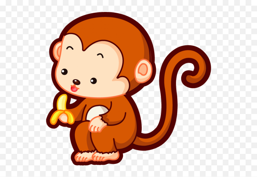 Mono Animado Png Transparent Images - Dibujos De Monos Animados,Moño Png