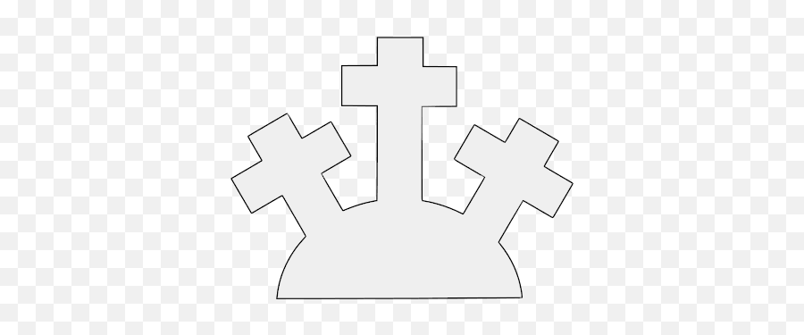 Pin - Christian Cross Png,Cross Silhouette Png