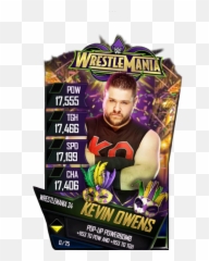 Kevin Owens - Wwe Supercard Wrestlemania 34 Png,Kevin Owens Png