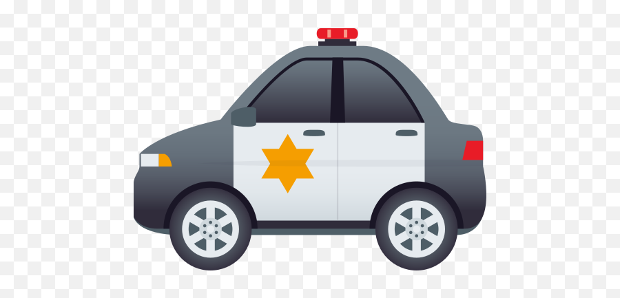 Emoji Police Car To - Police Car Png,Car Emoji Png