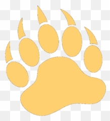 Bear Paws - Bear Paw Print Clipart Png,Bear Paw Png