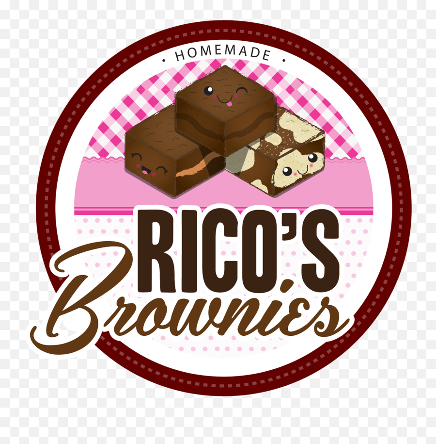 Ricos Brownies Branding - Types Of Chocolate Png,Brownies Png