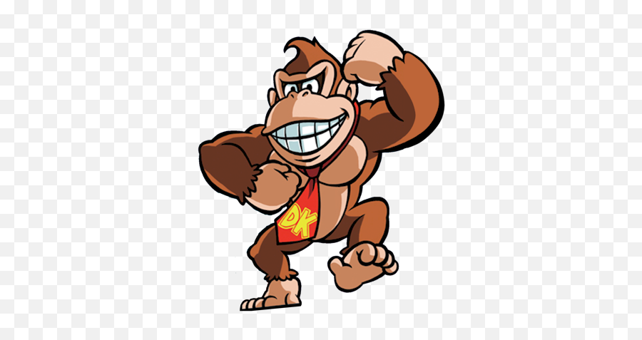 Easy Donkey Kong Clipart - Easy Donkey Kong Drawing Png,Donkey Kong Png