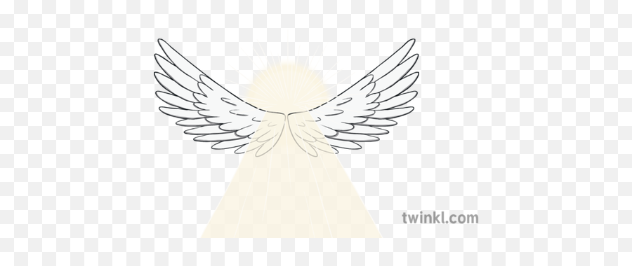 Angel Wings Light Shine Religion Ks1 Illustration - Twinkl Eagle Png,Light Shine Png