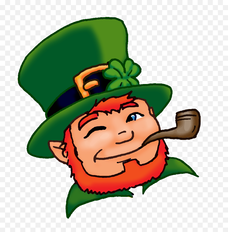 Shamrock Leprechaun Transparent Png - Smiling Leprechaun,Leprechaun Transparent