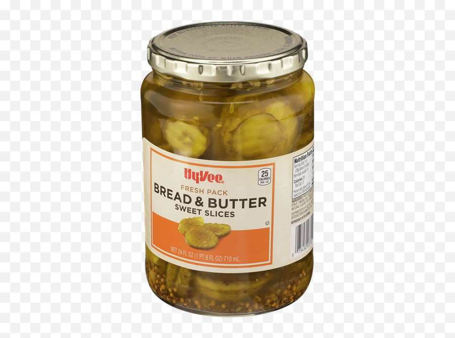 Hy - Vee Bread U0026 Butter Sweet Pickle Slices Hyvee Aisles Giardiniera Png,Pickle Transparent