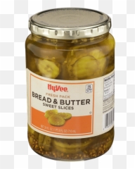 Hy - Vee Bread U0026 Butter Sweet Pickle Slices Hyvee Aisles Giardiniera Png,Pickle Transparent