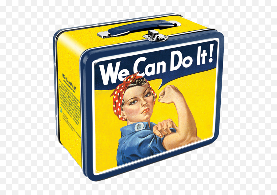 Rosie The Riveter Lunch Box - Rosie The Riveter Lunch Box Png,Rosie The Riveter Png