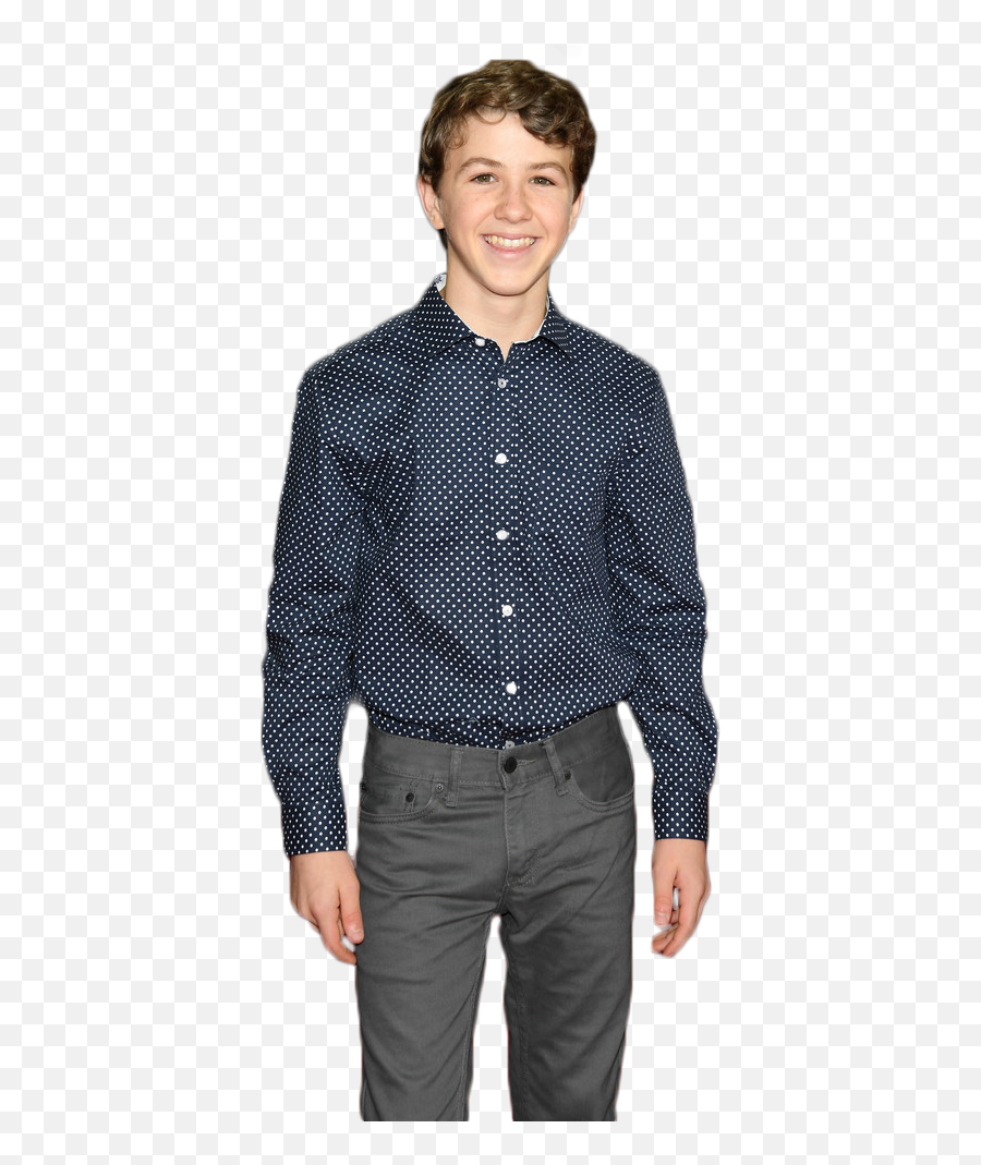 Ethan Wacker Transparent Background Png Image Celebrities - Polo Shirt,Polka Dot Background Png