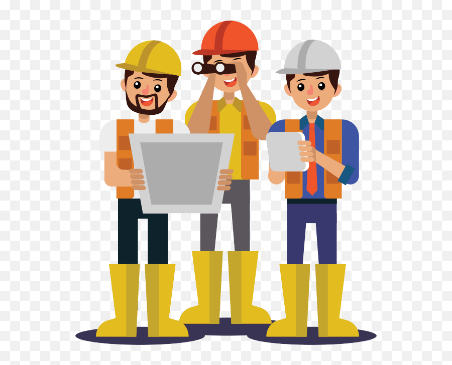 Download Worker Vector Construction - Construction Worker Png,Contractor Png