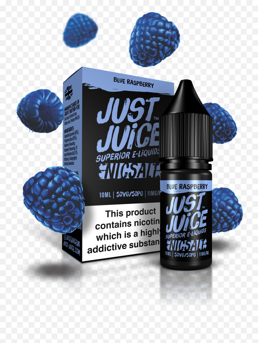 Just Juice Nic Salts - Just Juice Blue Raspberry Nic Salt Png,Blue Raspberry Png