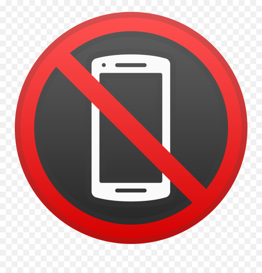 No Mobile Phones Icon Noto Emoji Symbols Iconset Google - Smartphone Png,Mobile Phone Icon Transparent
