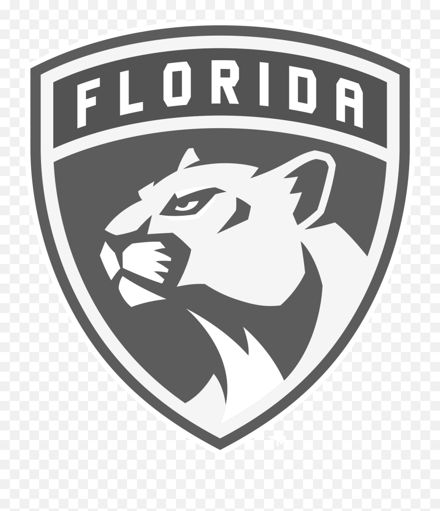 Florida Panthers Logo Png Transparent - Florida Panthers Logo White,Panthers Png