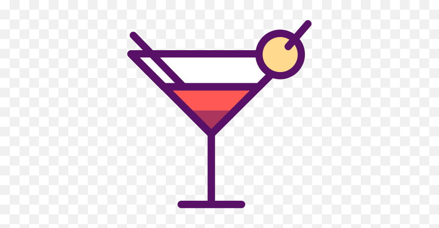 Coktail Drink Martini Free Icon Of - Classic Cocktail Png,Martini Png