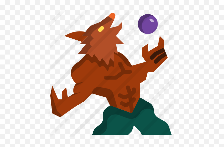 Werewolf - Free Halloween Icons Fictional Character Png,Howls Moving Castle Icon