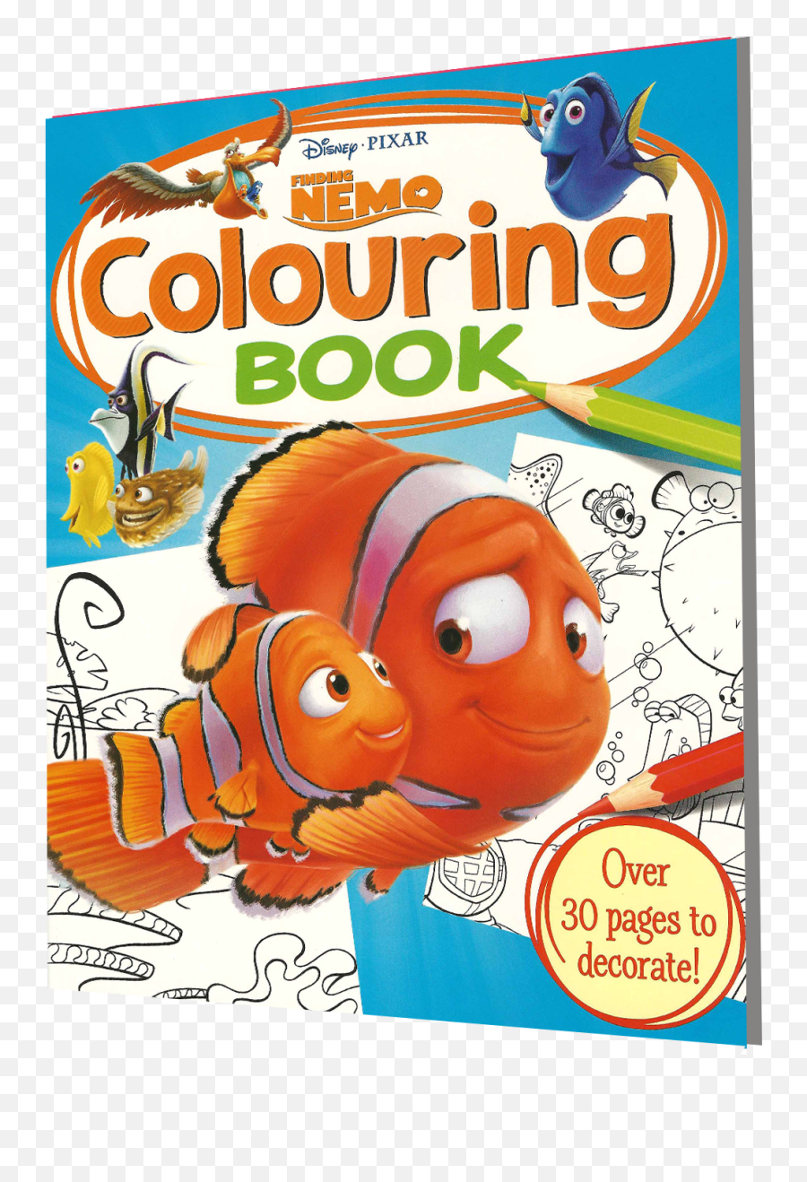 gurgle finding nemo coloring sheet