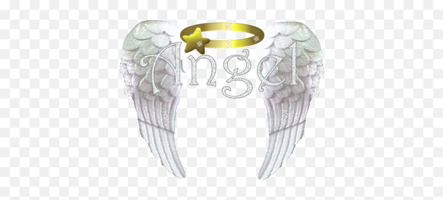 Angel Pictures Glitter Graphics - Moving Angel Wings Gif Transparent Png,Angel Wings Icon For Facebook
