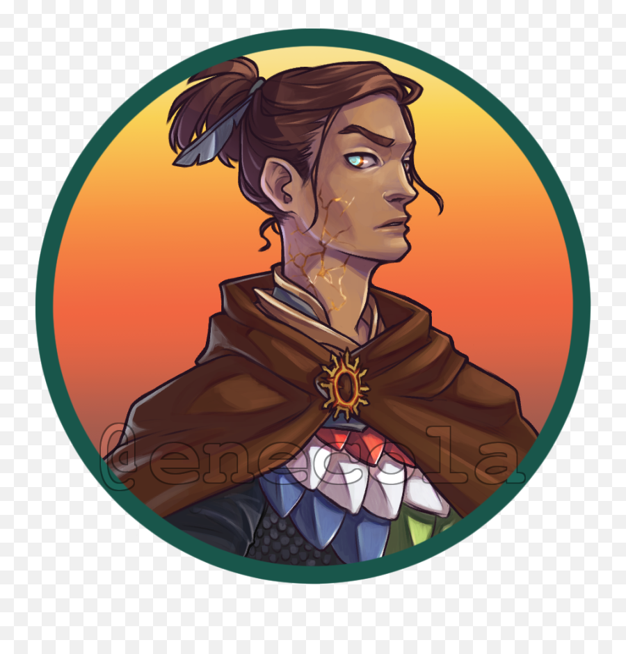 Enecola Commissions Are Open - Aasimar Dnd Token Transparent Png,Cleric Icon