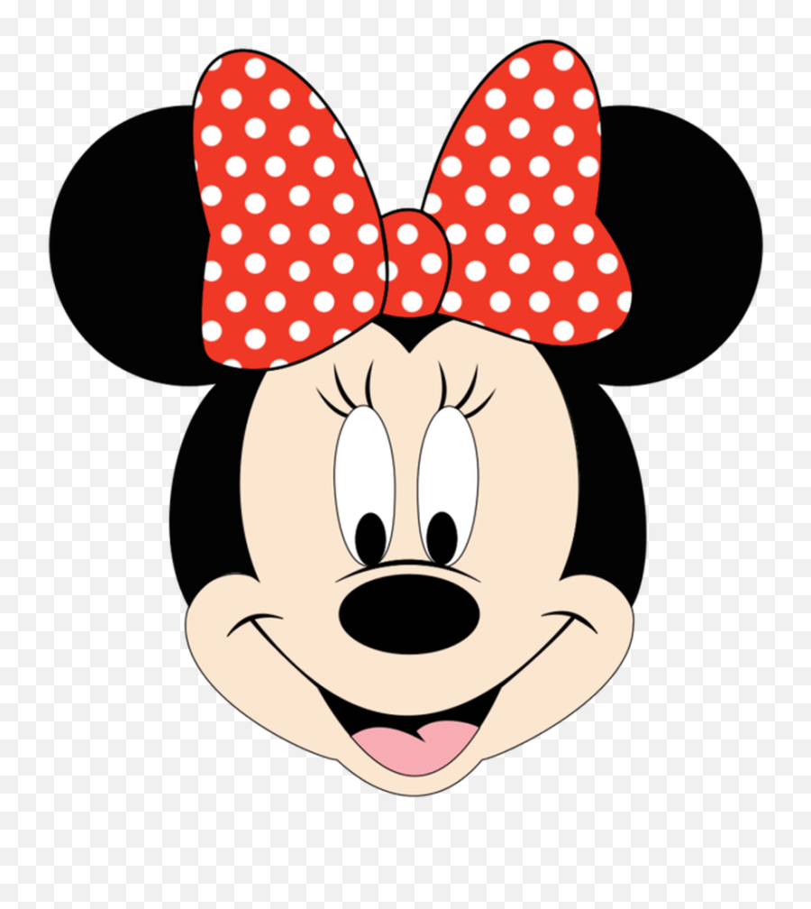 Ears Clipart Minnie Mouse - Minnie Mouse Face Clipart Png,Mickey Mouse Ears Png