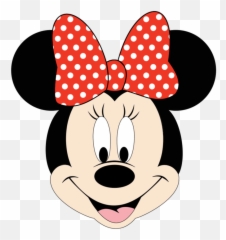 Ears Clipart Minnie Mouse - Face png