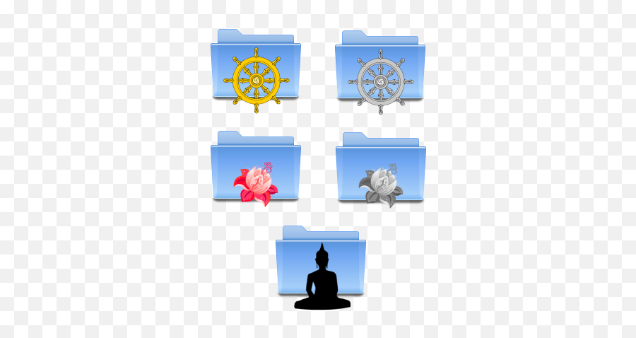 Buddhism Folders - Plingcom Art Png,Buddah Icon