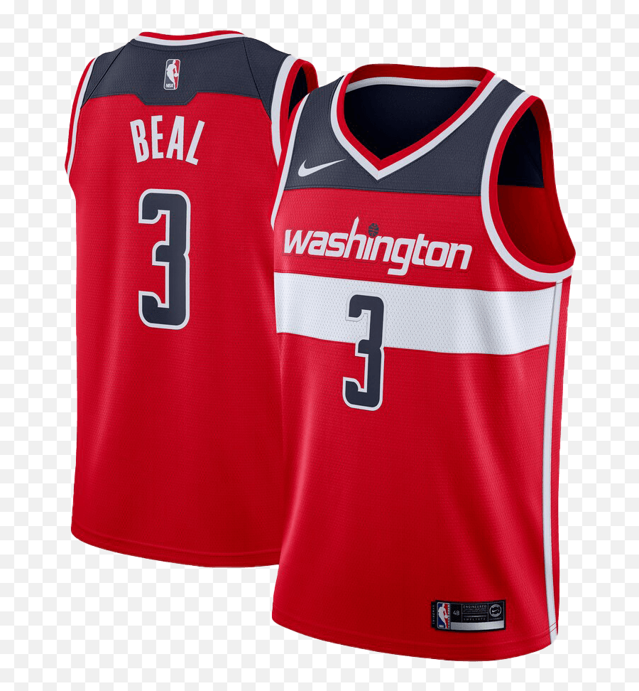 Washington Wizards Bradley Beal 3 Nike Red Swingman Nba Jersey - Icon Edition Washington Wizards Washington Wizards Jersey Png,Nba Icon