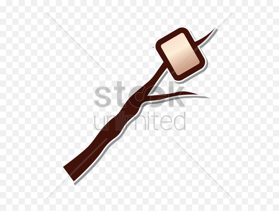 Marshmellow Clipart Marshmallow Stick - Png Download Full Clip Art,Marshmellow Png