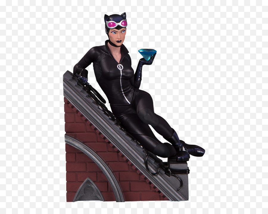 Dc Comics Catwoman Multi Part Statue By Collectibles - Bat Family Multi Part Statue Png,Catwoman Png