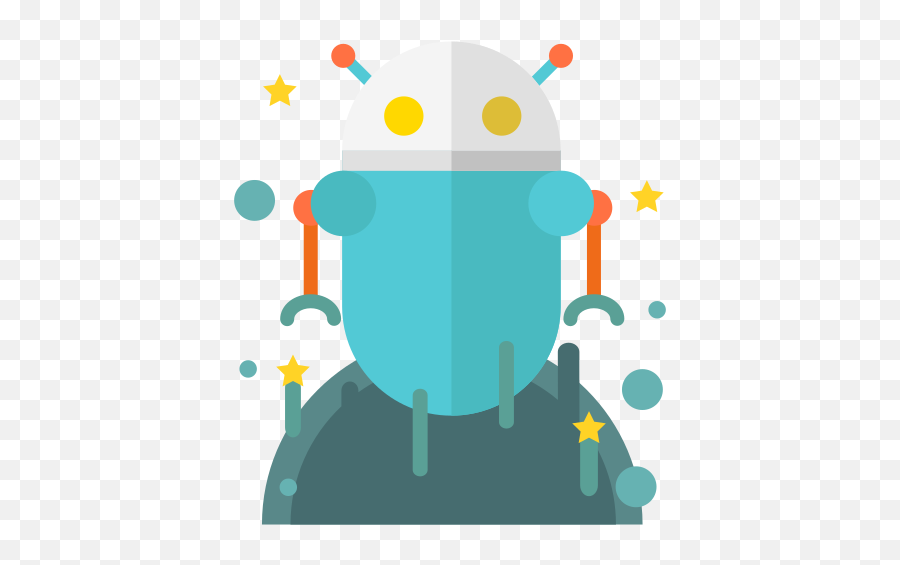 Alien Android Artificial Robot Robotic Space Free Icon - Robot Png,Robotic Icon