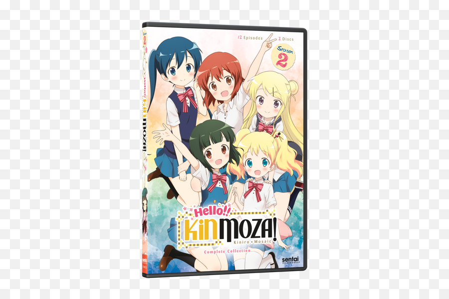 Hello Kinmoza Complete Collection Sentai Filmworks - Kiniro Mosaic Png,Anime Girl Wallpaper Hd Icon
