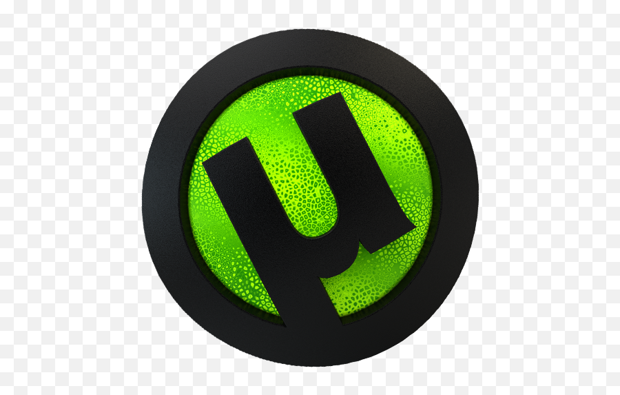 Utorrent Black - Png,Utorrent Icon