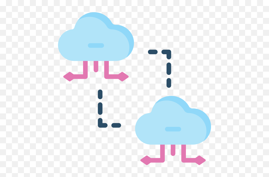 Cloud Computing - Free Web Icons Dot Png,Cloud Technology Icon