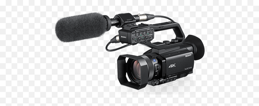 Sony Pxw - Sony Hxr Nx80 Png,Camcorder Png