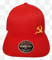 Ussr Cap Flex Fit Fls Red - Baseball png