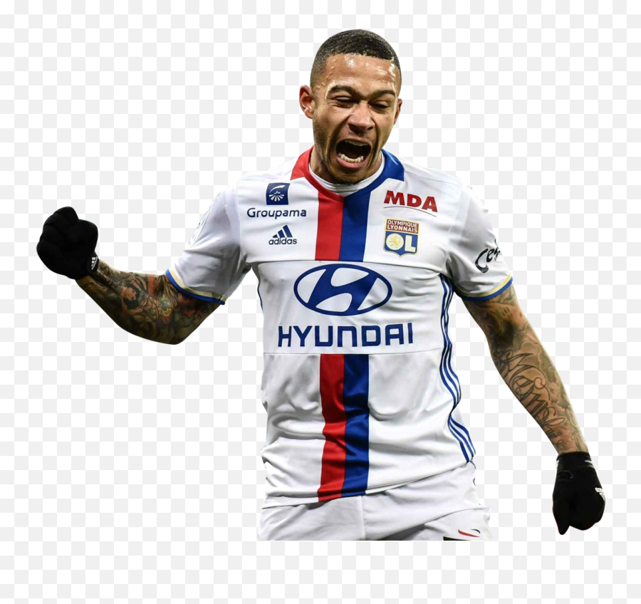 Download Free Memphis Sportswear Jersey Lyonnais Olympique - Memphis Depay Lyon Png,Icon Sportswear