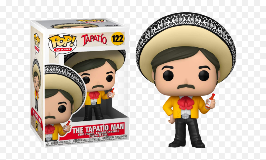 Pop - Ad Icons Tapatio The Tapatio Man 122 Funko Pop Png,Morty Icon