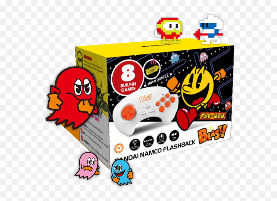 Download The Bandai Namco Flashback Blast Features Eight - Blast Bandai Namco Flashback Png,Dig Dug Png