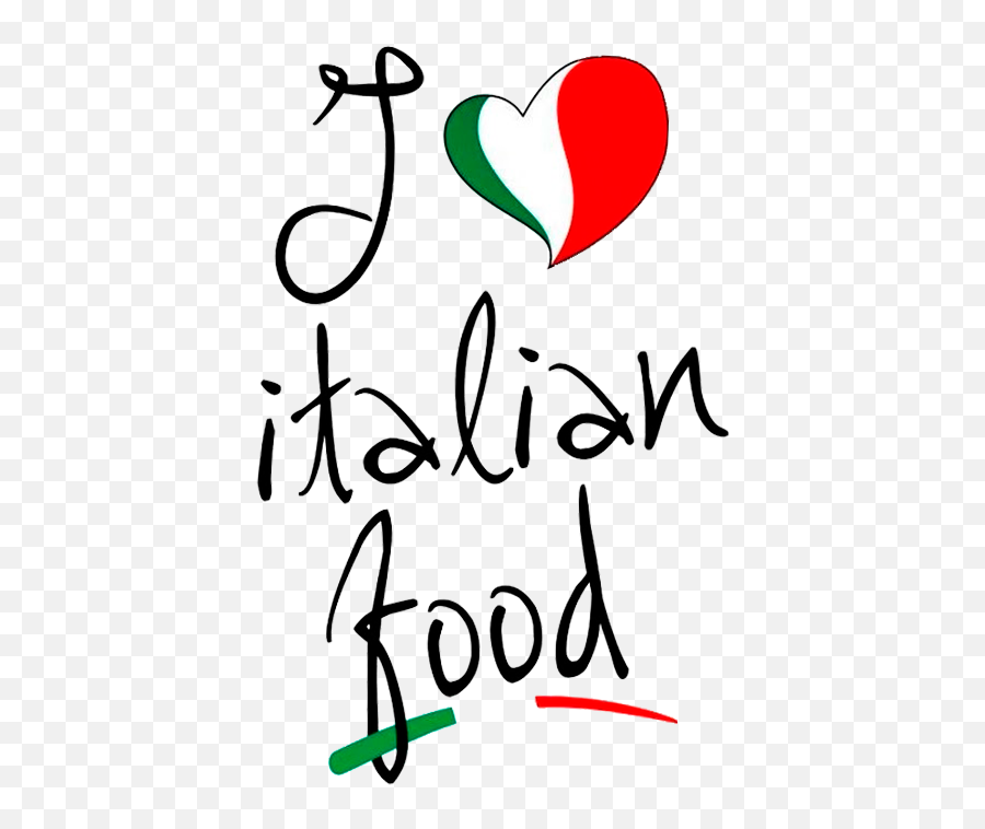 I Love Italian Food Retail 4 Italy - Love For Italian Food Png,Italy Png