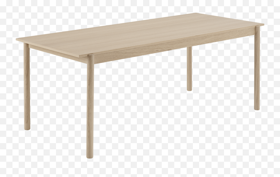 Linear Wood Table Scandinavian Materiality - Linear Table 260x90 H74 Oak Png,Wood Png