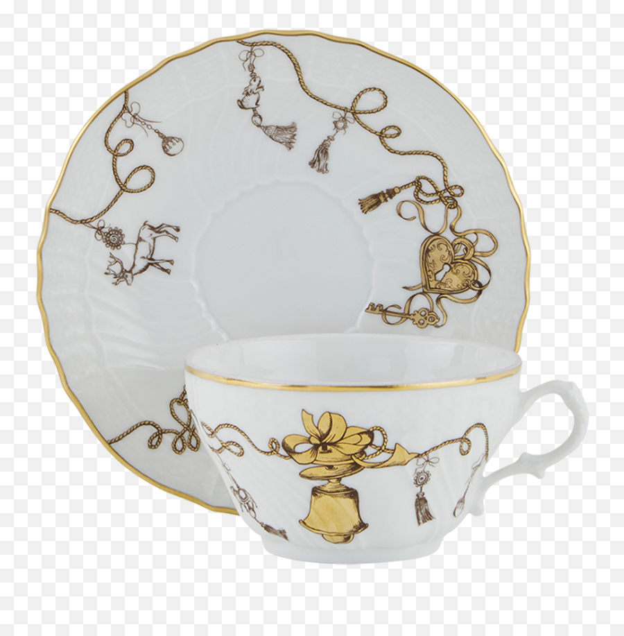 Tea Set For Two Charm Richard Ginori - Ceramic Png,Tea Set Png