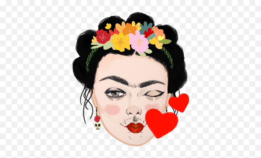 Wuwu People - Frida Kahlo Emoji Png,Frida Kahlo Png