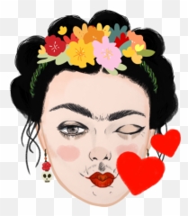 Wuwu People - Frida Kahlo Emoji Png,Frida Kahlo Png