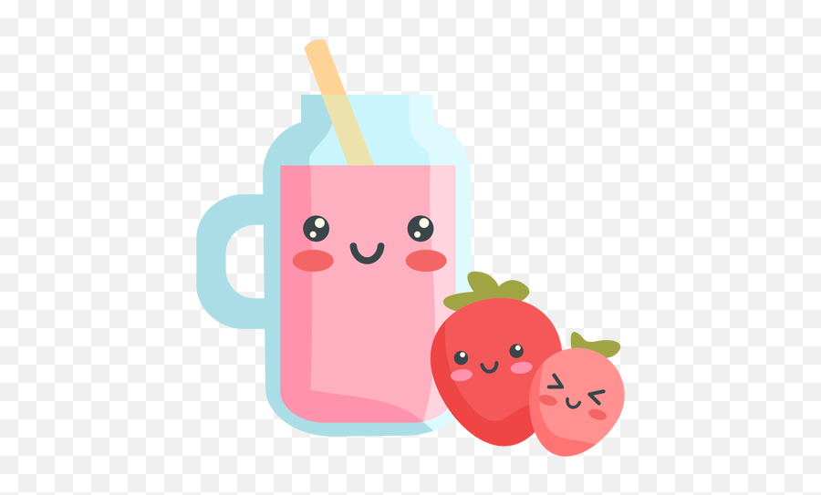 Kawaii Fruit Juice - Cartoon Png,Juice Png