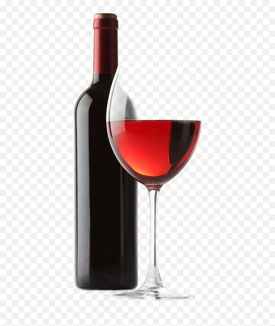 Download Red White Transprent - Wine Glass And Bottle Png,Wine Bottle Transparent Background
